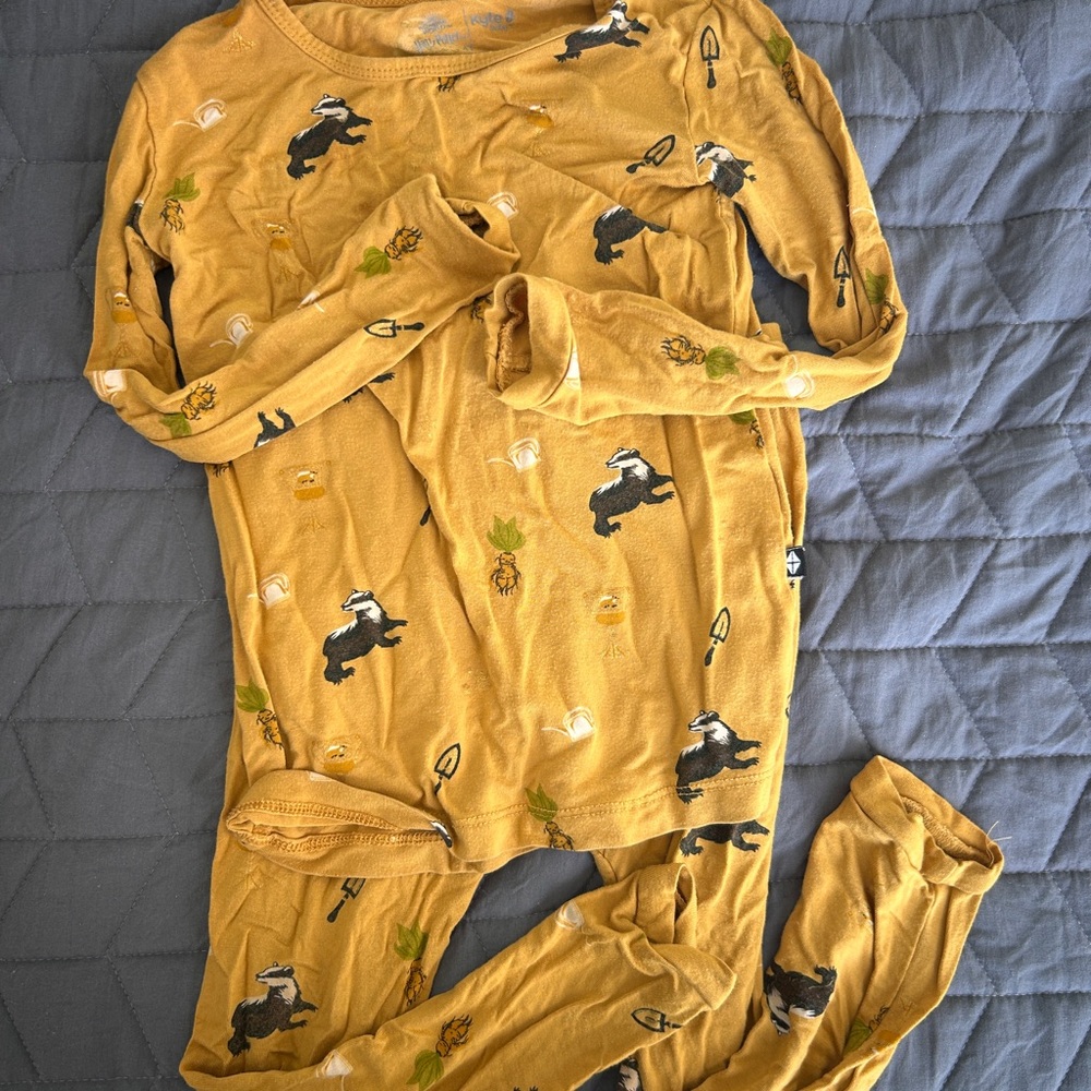 Kyte BABY Toddler Pajamas Hufflepuff